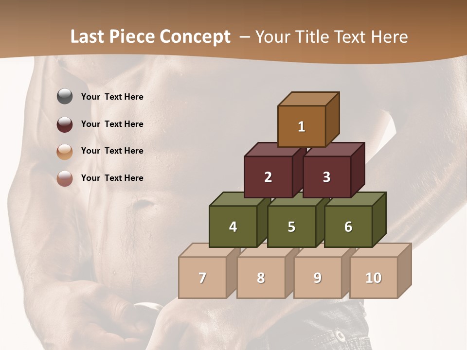 Muscular Body PowerPoint Template