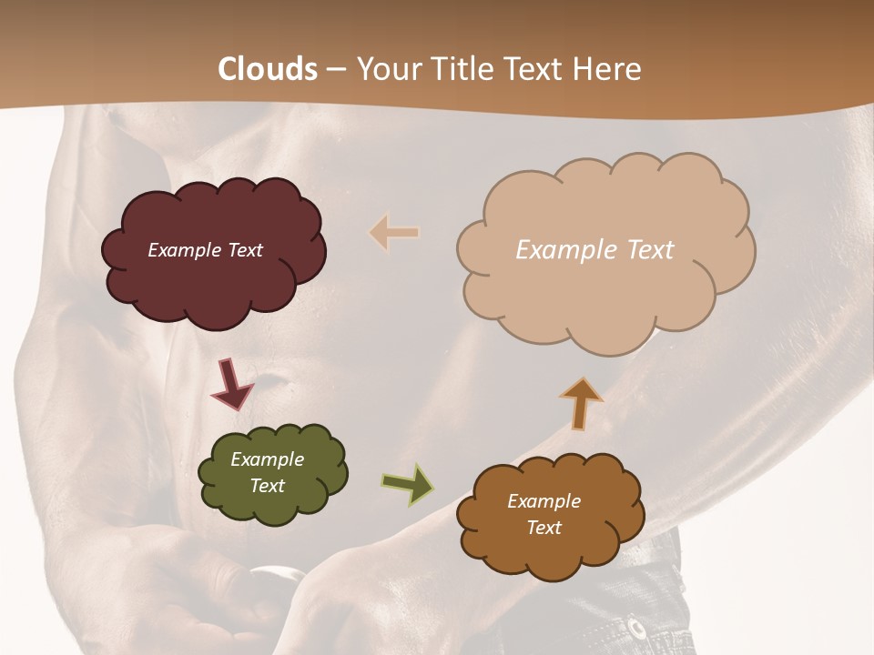 Muscular Body PowerPoint Template