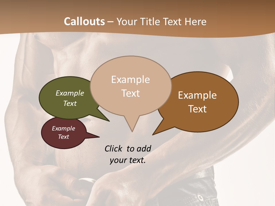 Muscular Body PowerPoint Template