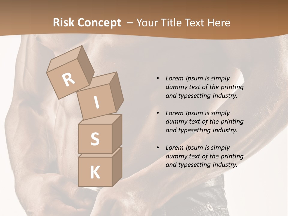 Muscular Body PowerPoint Template