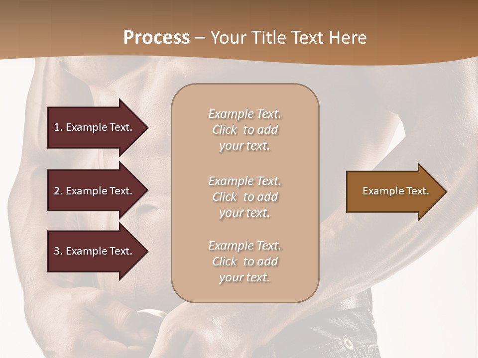 Muscular Body PowerPoint Template