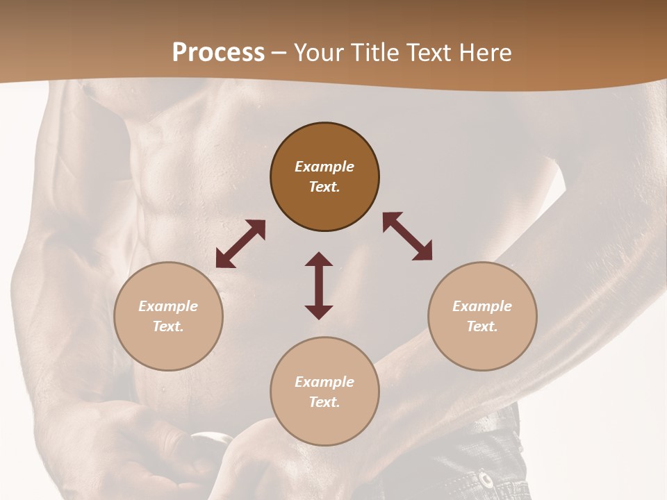 Muscular Body PowerPoint Template