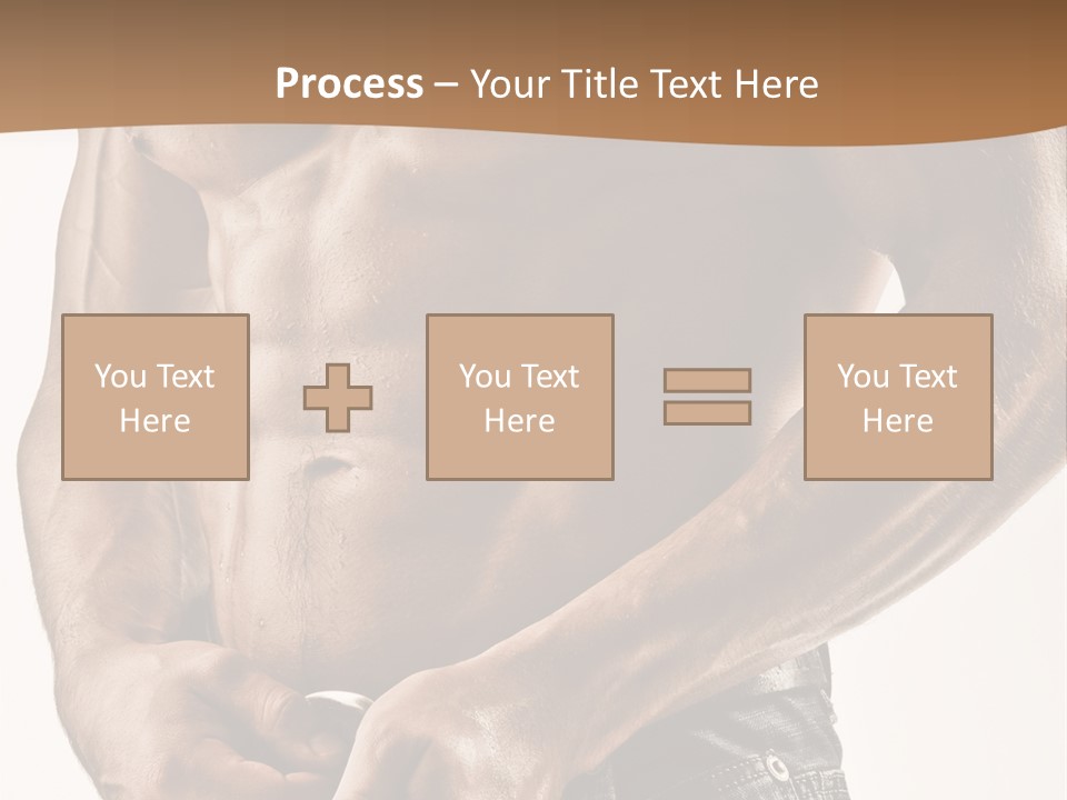 Muscular Body PowerPoint Template