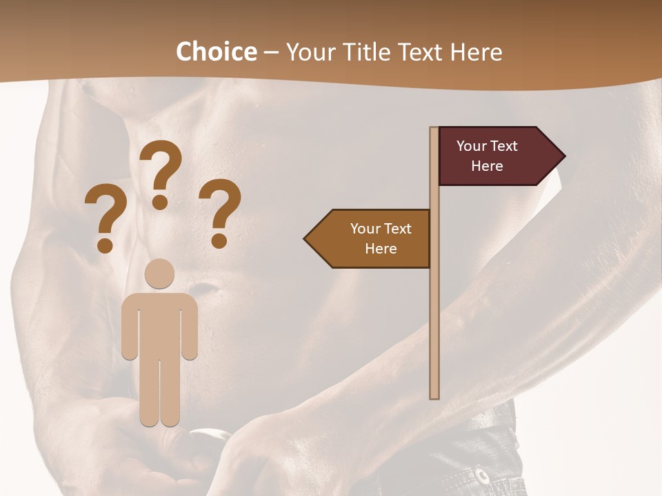 Muscular Body PowerPoint Template