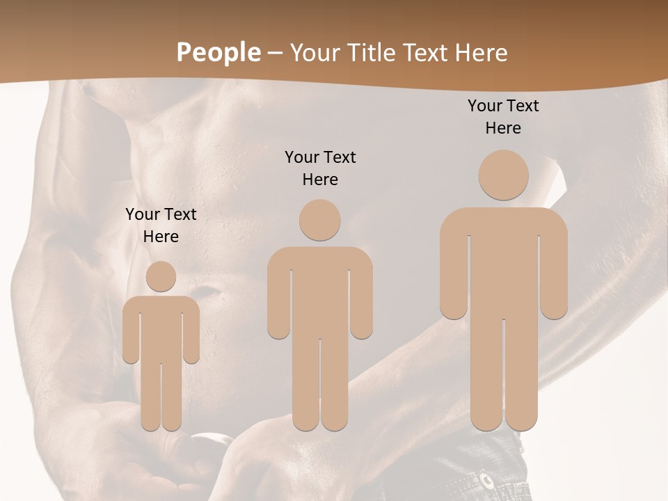 Muscular Body PowerPoint Template