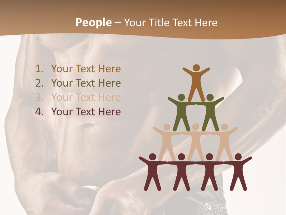 Muscular Body PowerPoint Template