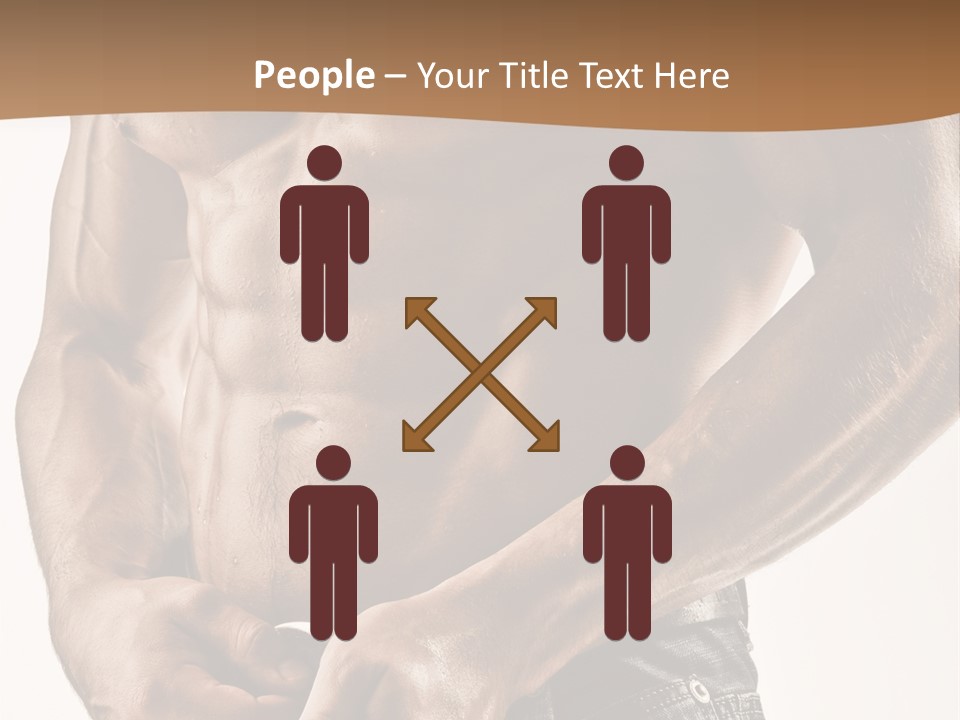 Muscular Body PowerPoint Template