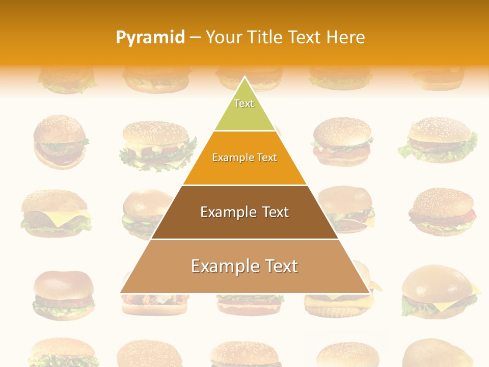 Cheeseburger Background PowerPoint Template