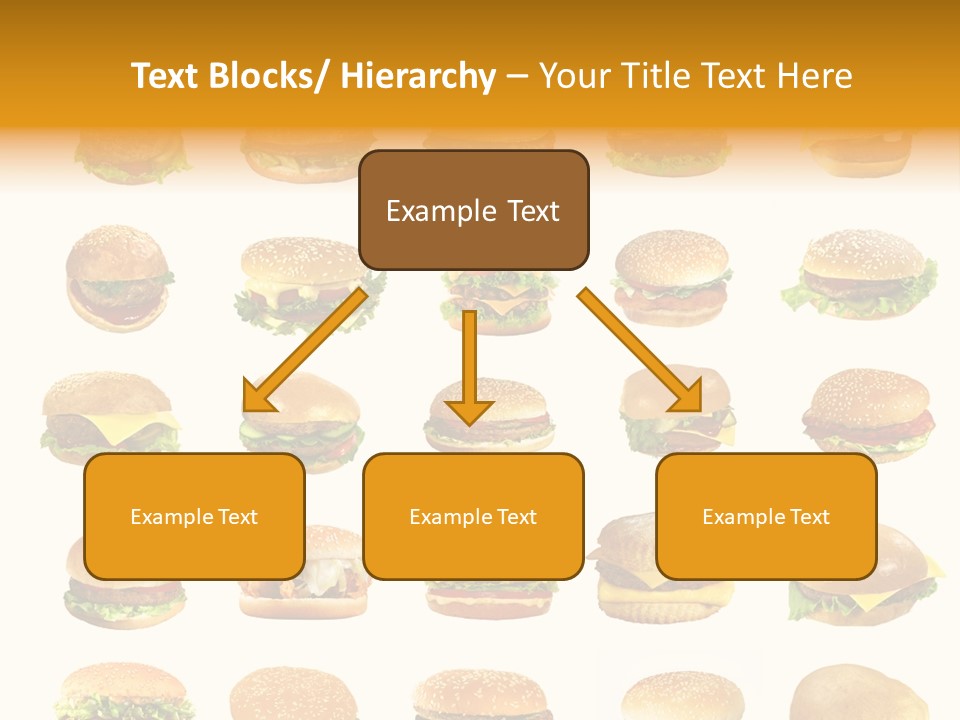 Cheeseburger Background PowerPoint Template