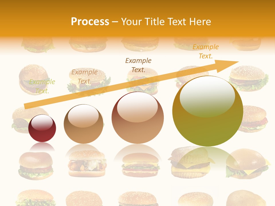Cheeseburger Background PowerPoint Template