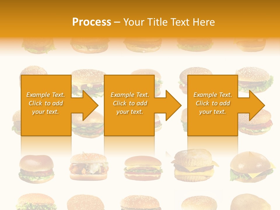 Cheeseburger Background PowerPoint Template