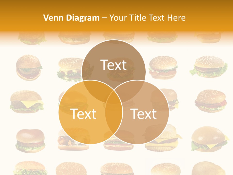 Cheeseburger Background PowerPoint Template