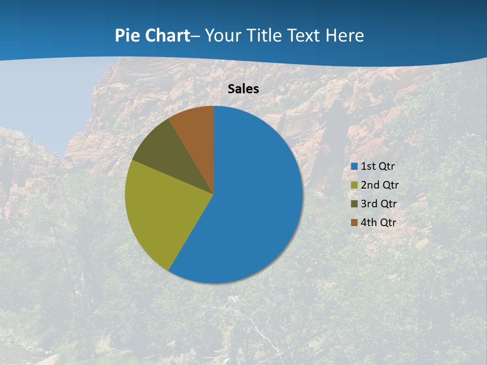 Landscape Rock Geology PowerPoint Template