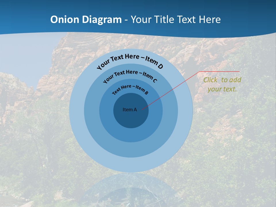 Landscape Rock Geology PowerPoint Template