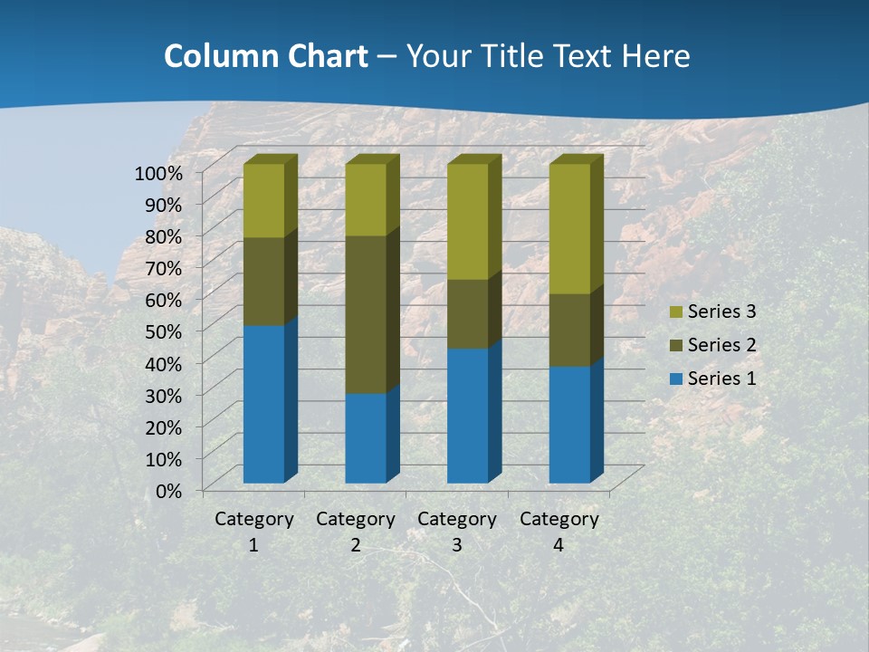 Landscape Rock Geology PowerPoint Template