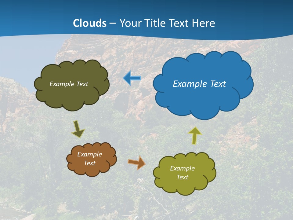 Landscape Rock Geology PowerPoint Template