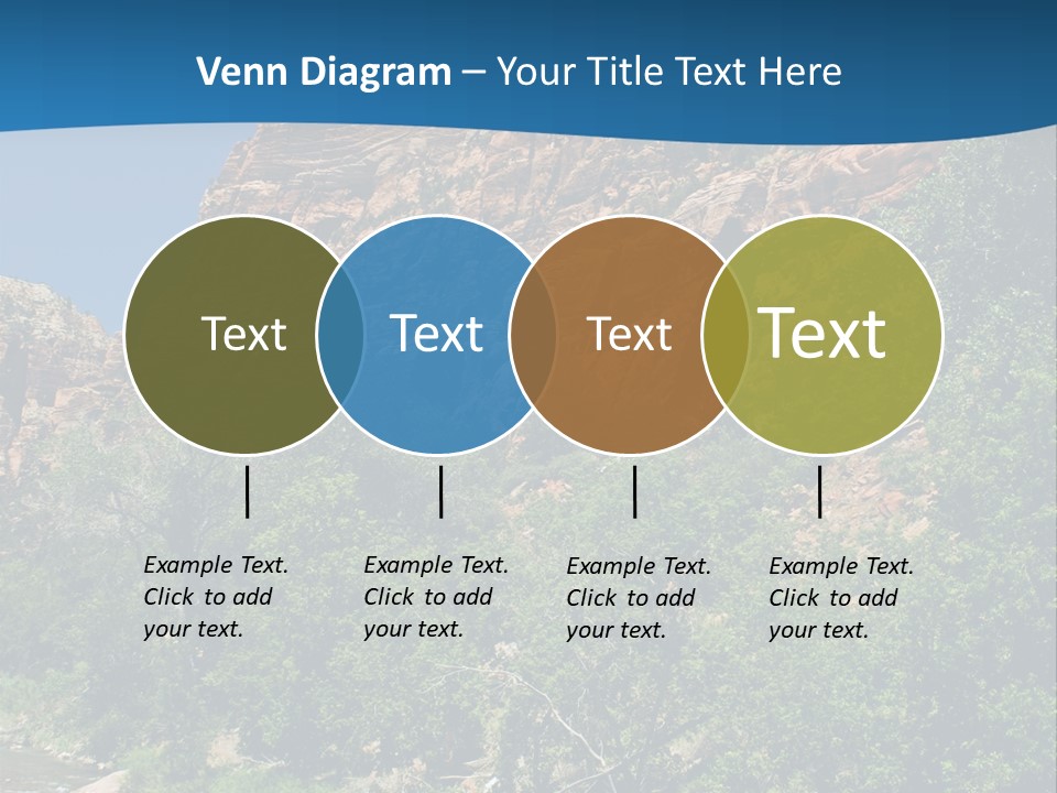 Landscape Rock Geology PowerPoint Template