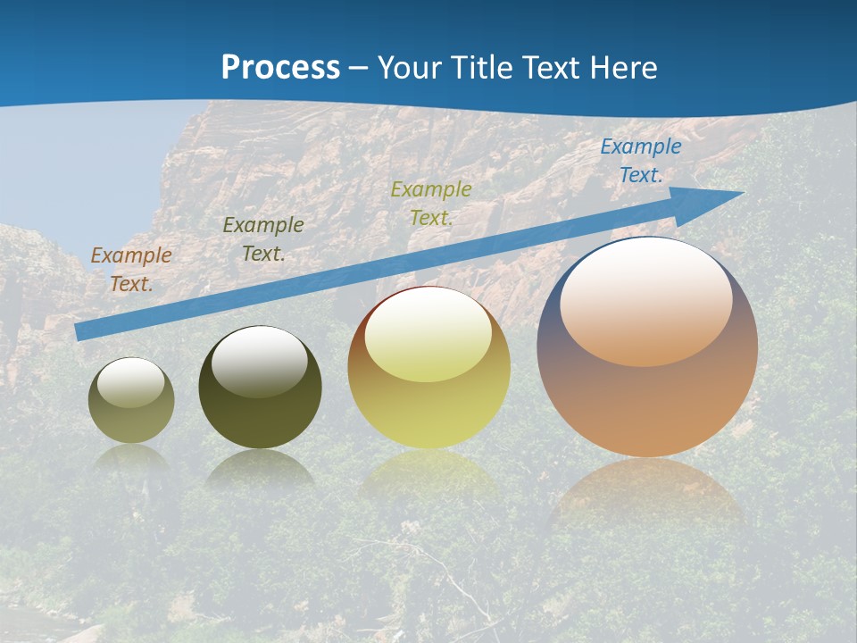 Landscape Rock Geology PowerPoint Template