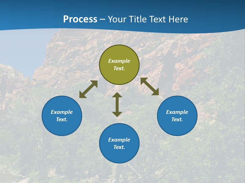 Landscape Rock Geology PowerPoint Template
