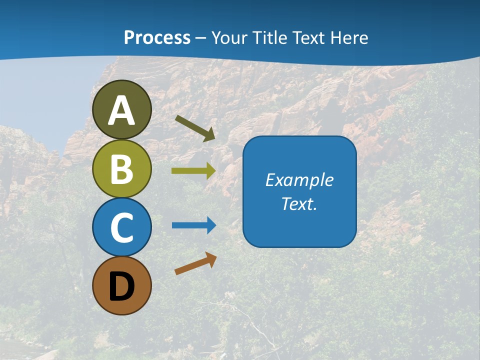 Landscape Rock Geology PowerPoint Template