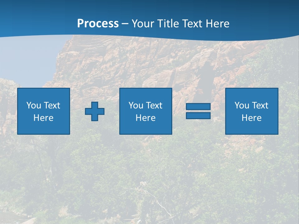 Landscape Rock Geology PowerPoint Template