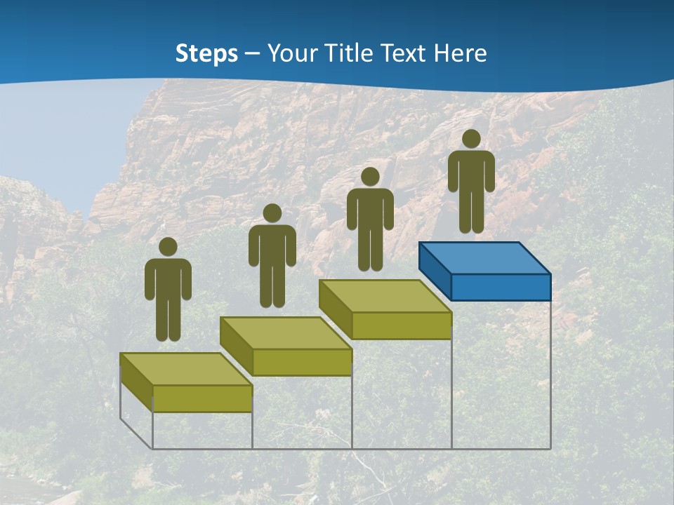 Landscape Rock Geology PowerPoint Template