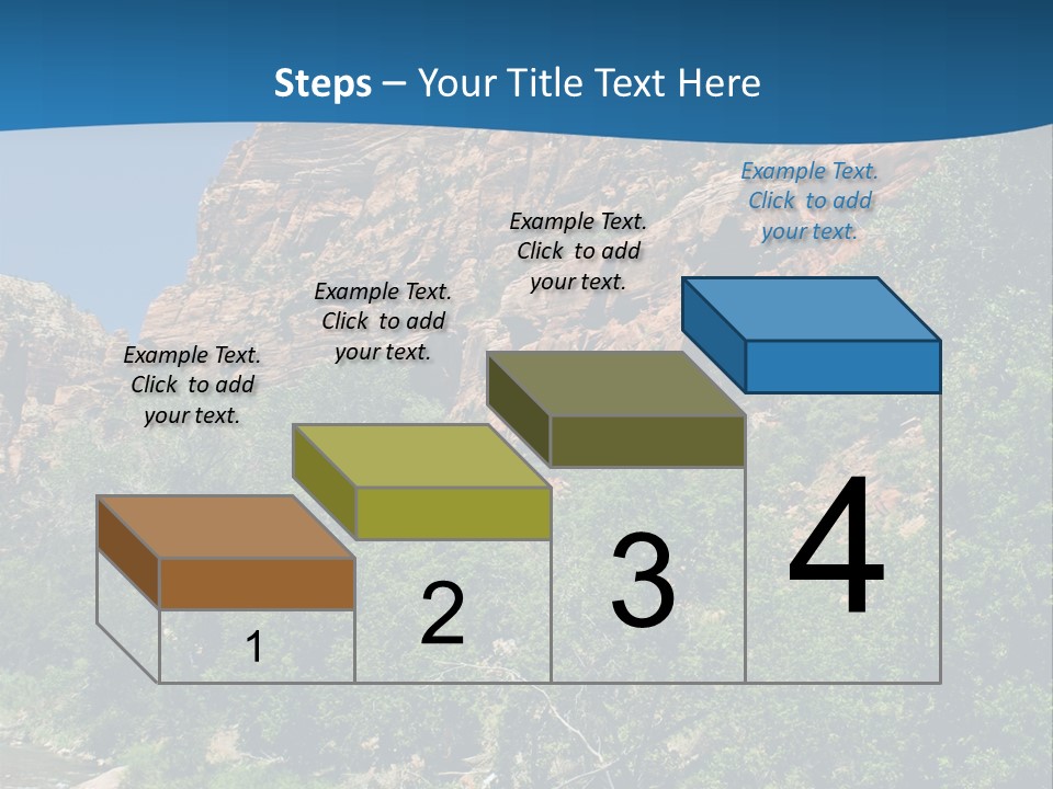 Landscape Rock Geology PowerPoint Template