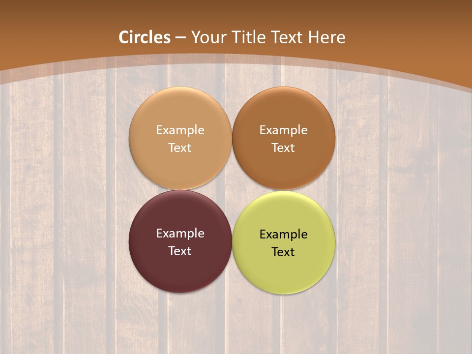 Wood Texture Hd PowerPoint Template