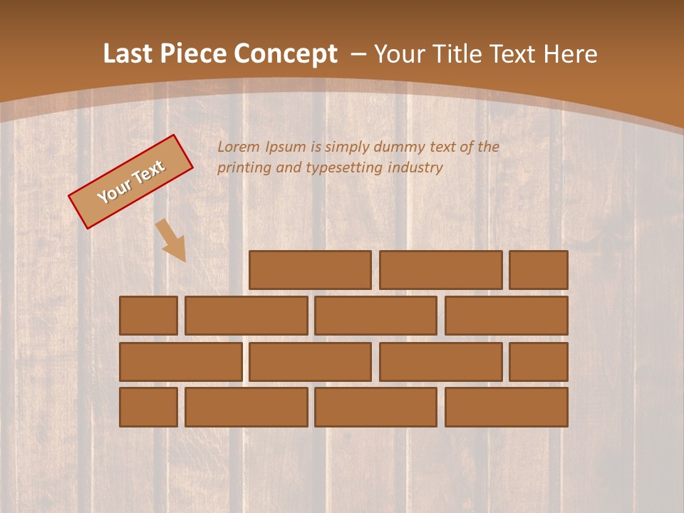 Wood Texture Hd PowerPoint Template