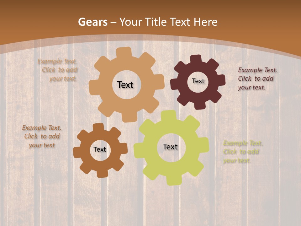 Wood Texture Hd PowerPoint Template