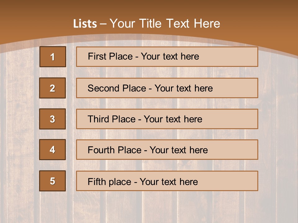 Wood Texture Hd PowerPoint Template