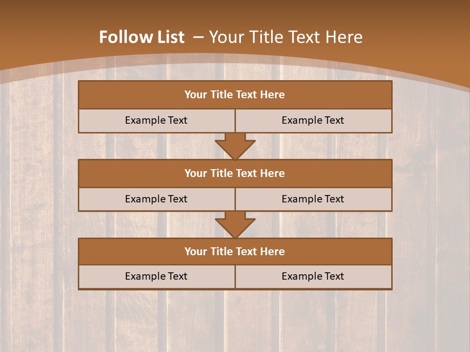Wood Texture Hd PowerPoint Template