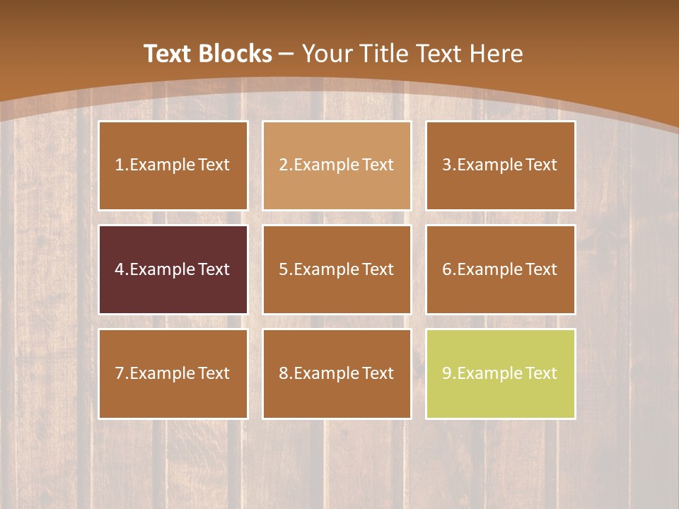 Wood Texture Hd PowerPoint Template