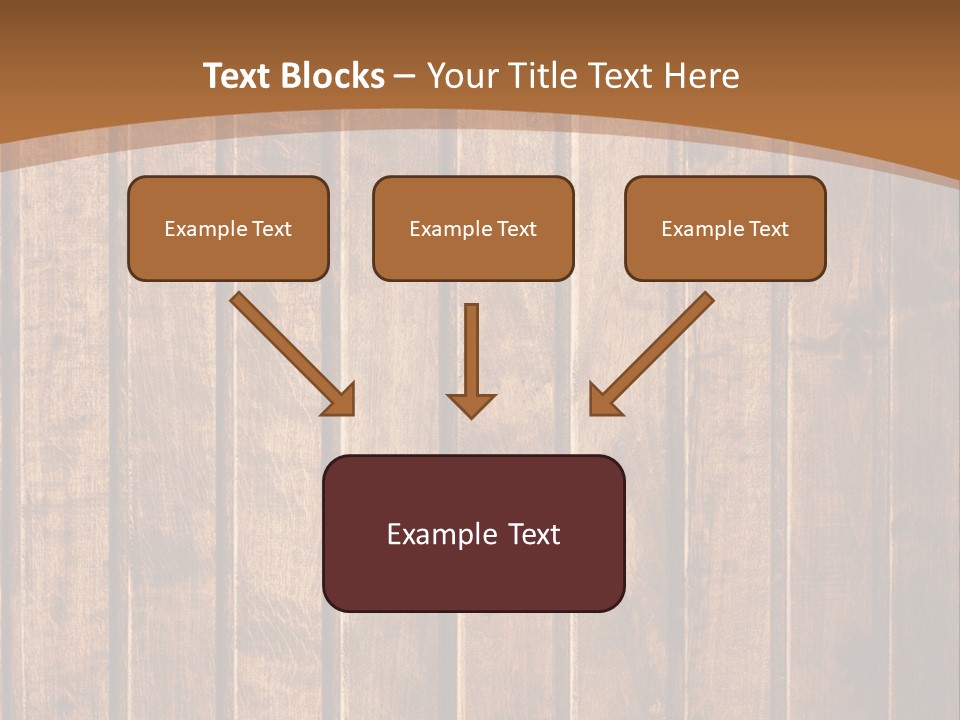 Wood Texture Hd PowerPoint Template
