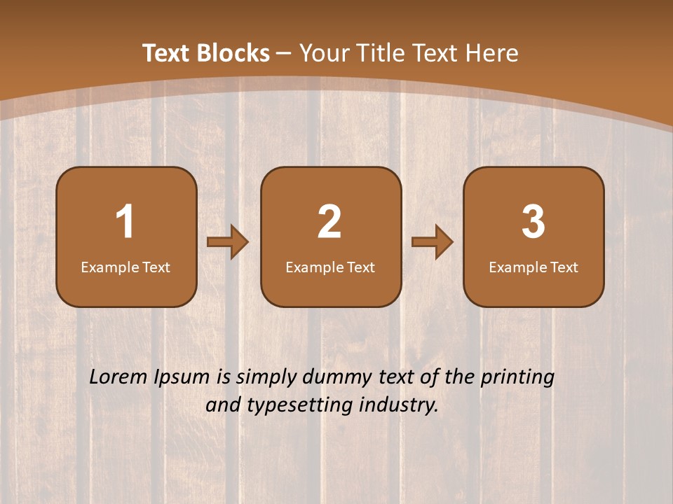 Wood Texture Hd PowerPoint Template