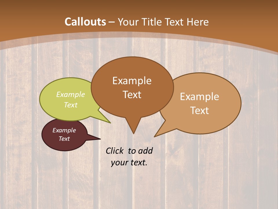 Wood Texture Hd PowerPoint Template