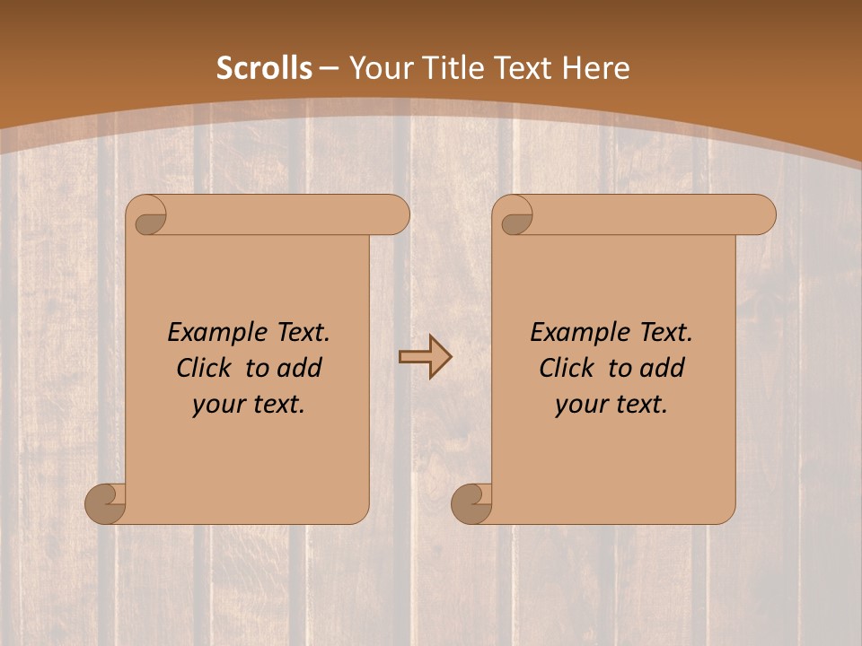 Wood Texture Hd PowerPoint Template