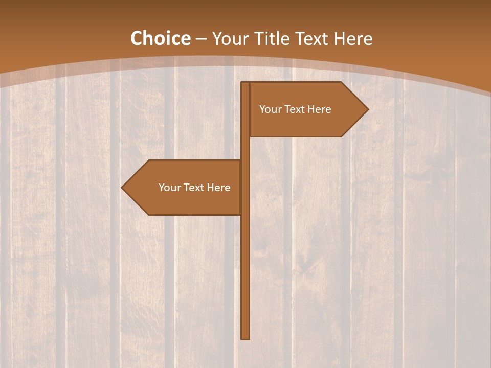 Wood Texture Hd PowerPoint Template