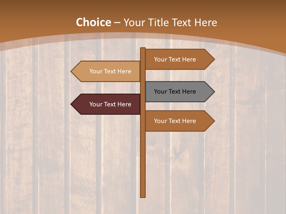 Wood Texture Hd PowerPoint Template