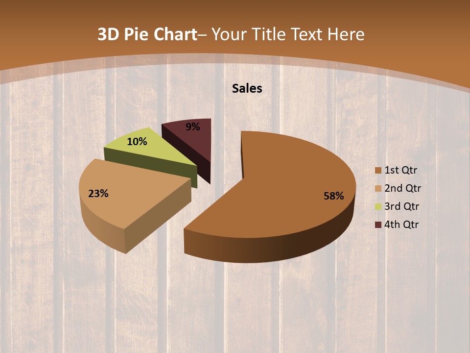 Wood Texture Hd PowerPoint Template