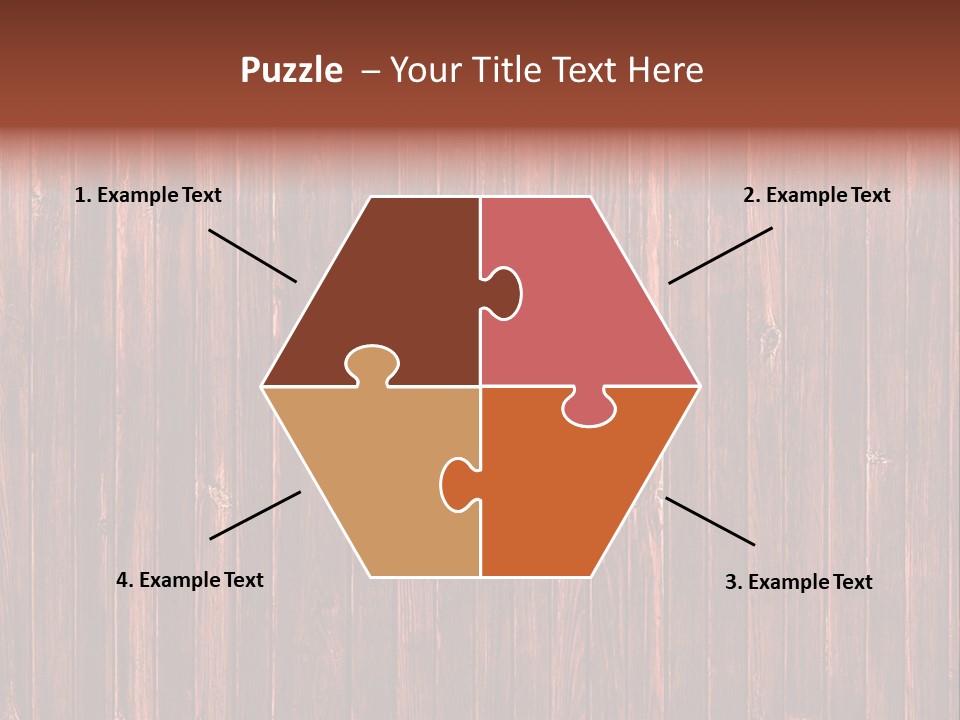 Wood Grain Background PowerPoint Template