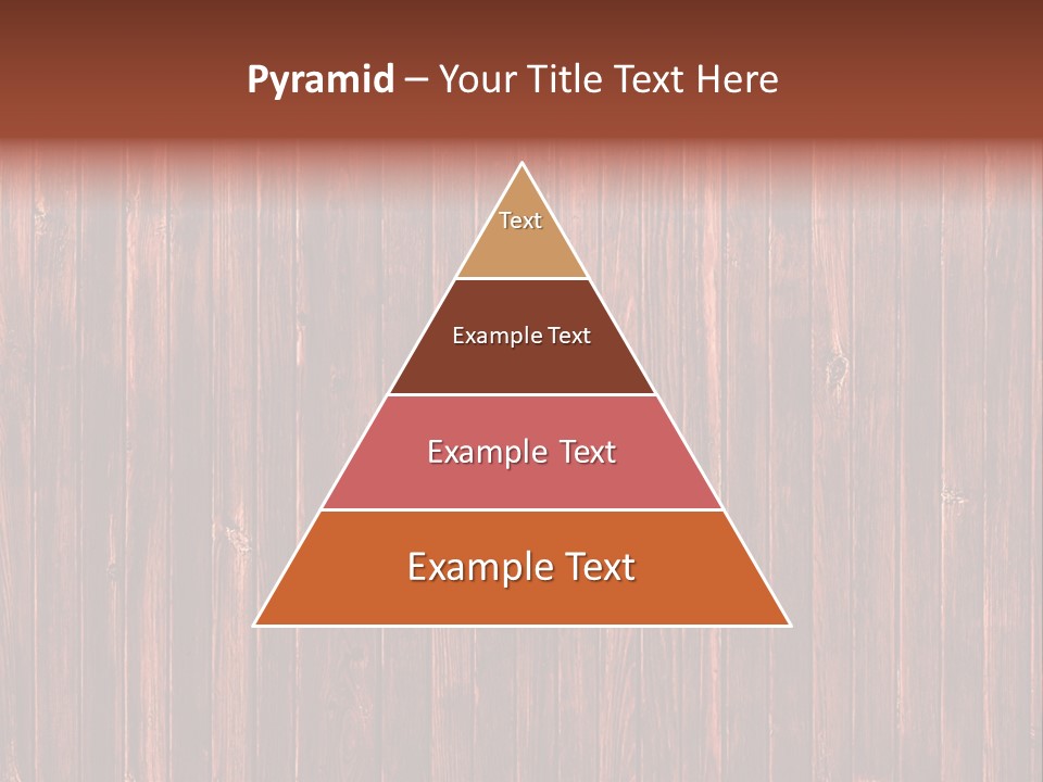 Wood Grain Background PowerPoint Template