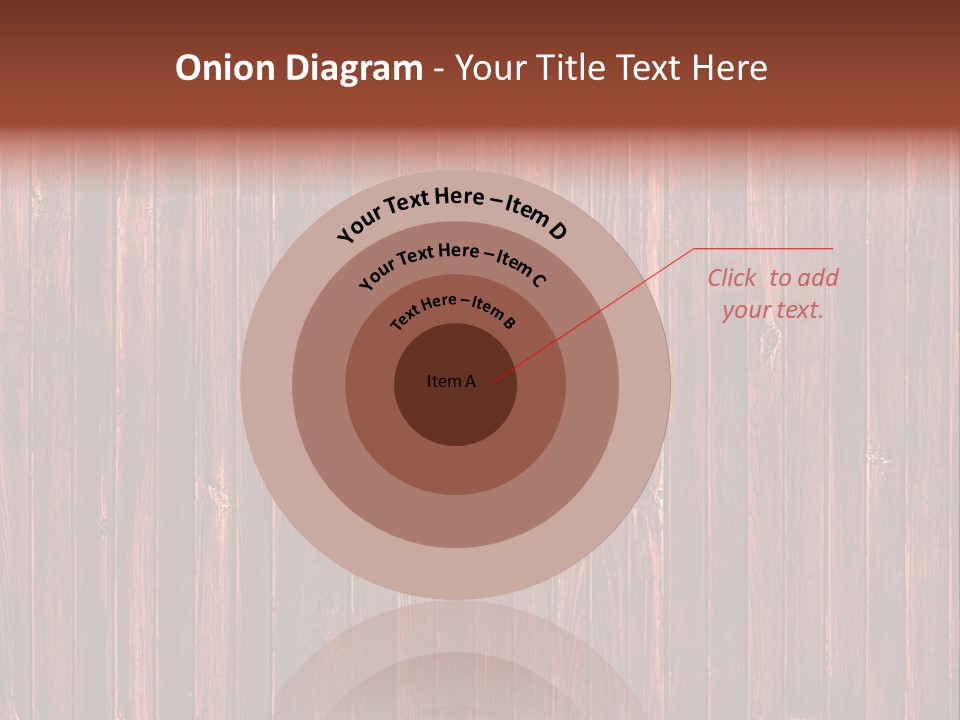 Wood Grain Background PowerPoint Template