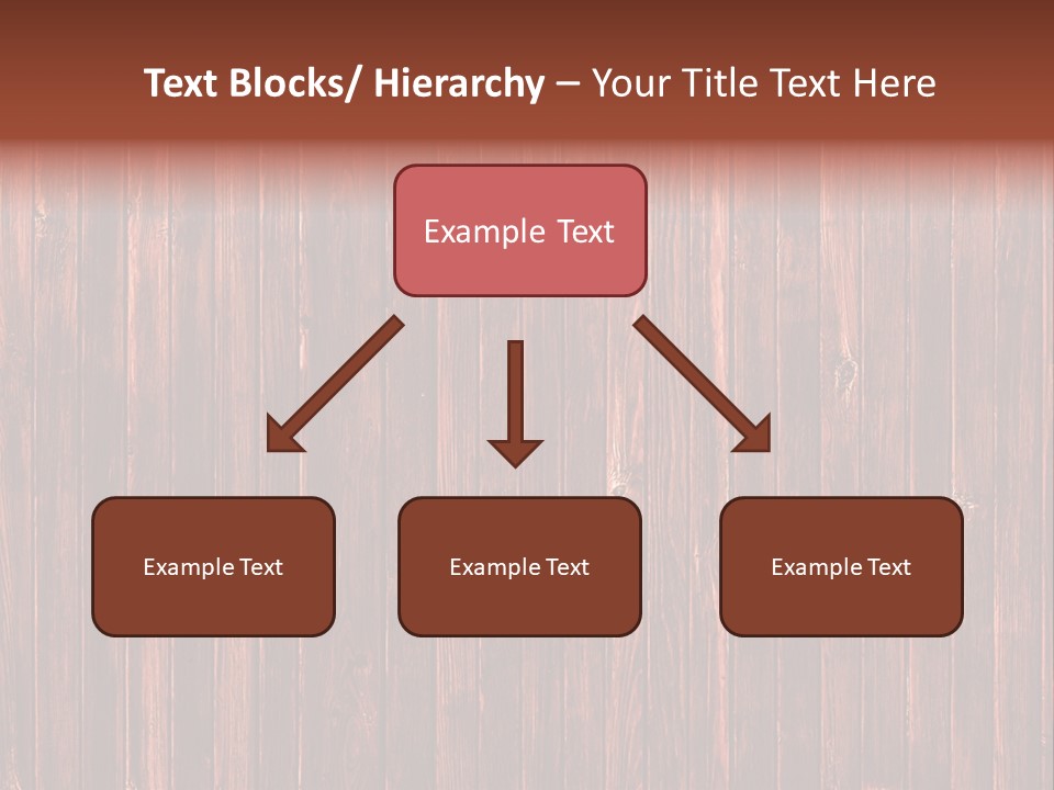 Wood Grain Background PowerPoint Template
