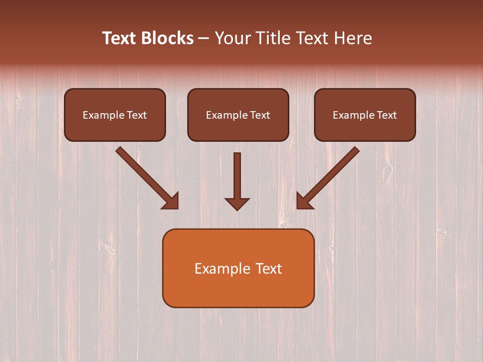Wood Grain Background PowerPoint Template
