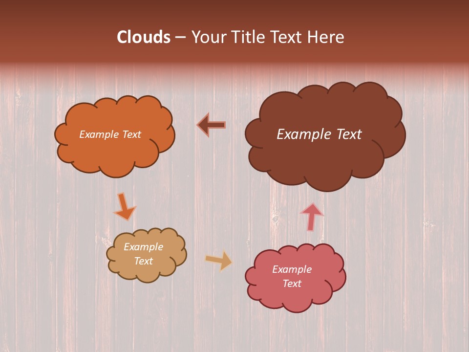 Wood Grain Background PowerPoint Template