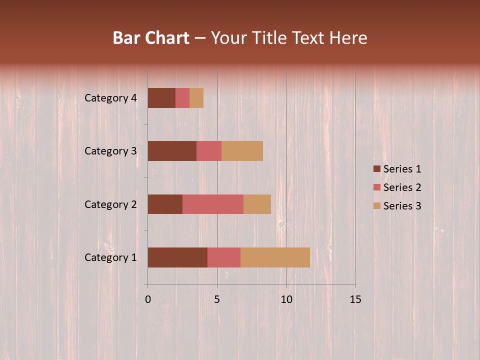 Wood Grain Background PowerPoint Template