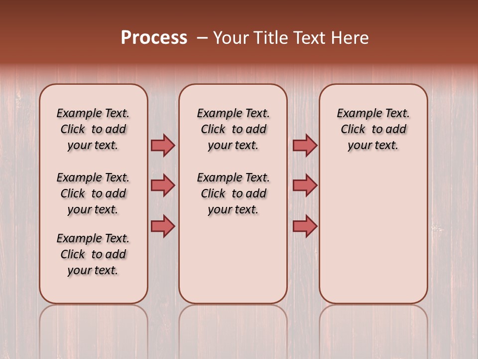 Wood Grain Background PowerPoint Template