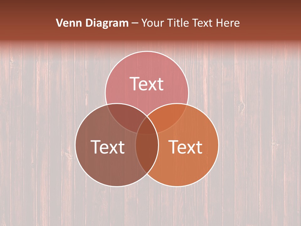 Wood Grain Background PowerPoint Template