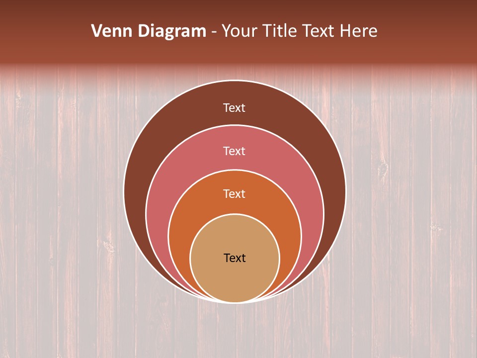 Wood Grain Background PowerPoint Template